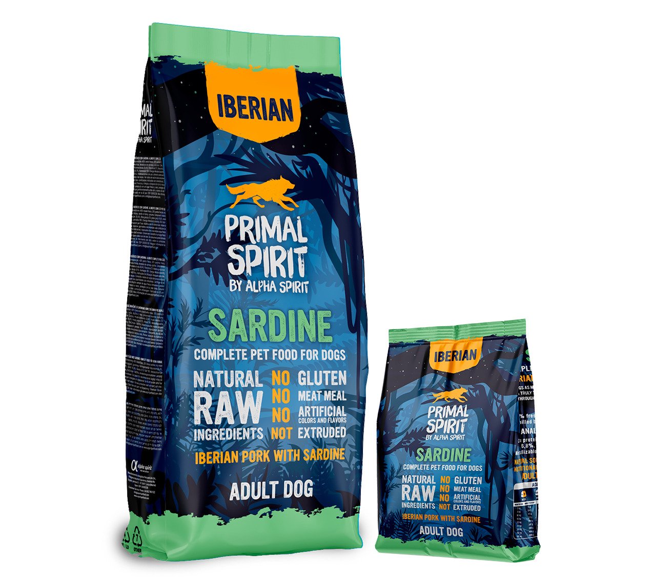 PRIMAL SPIRIT IBERIAN SARDINE DOG FOOD фото 1